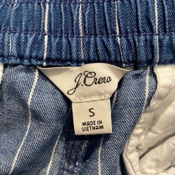 J Crew Denim drawstring shorts | Size Small, 3" Inseam - Picture 5 of 5
